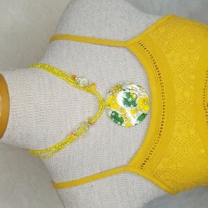 BEADED SHELL NECKLACE